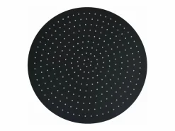 Clearance Rociador de ducha tipo lluvia rociador de ducha ducha de mano accesorio de baño acero inoxidable 50 cm redondo negro 02_0002076 Alcachofa De Ducha, Cabezal
