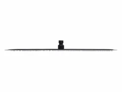 Clearance Rociador de ducha tipo lluvia rociador de ducha ducha de mano accesorio de baño acero inoxidable 50 cm redondo negro 02_0002076 Alcachofa De Ducha, Cabezal
