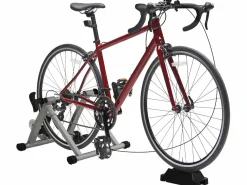 New Rodillo entrenamiento bicicleta plata 54.5x47.2x39.1 cm Bicicleta Estática
