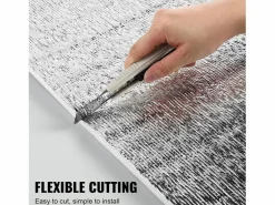 Online Rollo Aislante Reflectante Doble SucceBuy 122 CM x 762CM con Núcleo de Espuma Anti-Radiación Panel De Pared