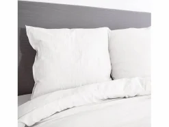 Sweeek Ropa de cama de microfibra lavada color , 2 plazas