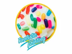 Intex Rueda hinchable gigante Sprinkle Donut +9A blanco Ø99 cm