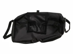 New Saco de arena para sombrilla, 2 bolsas rellenables de 50 kg, tela Oxford, negro (50 x 50 x 18 cm)