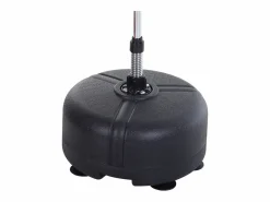 Best Saco de boxeo con soporte ajustable, piel sintética, color (48x48x136-154cm) Negro
