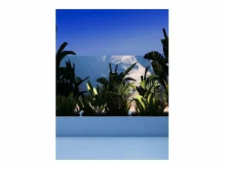 Clearance Sair - Foco LED redondo de 10 W IP65 3000 K - Luz de jardín para plantas o setos h36cm - Beneito faure Blanco