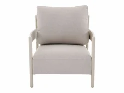 MYLIA Salón de jardín de aluminio 4 plazas - Beige - LOMAM de