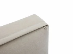 MYLIA Salón de jardín modular de aluminio - Blanco con cojines beige - NOLLAY de