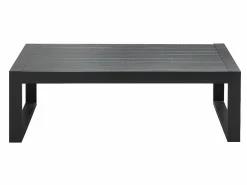 MYLIA Salón jardín sofá rinconera mesa centro Gris - MOLOKAI