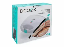 Sandwichera Gallery Dcook 750W 2 raciones /azul Pequeño Electrodoméstico