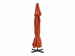 Garden Furniture Sarion Sombrilla de jardín con base portátil terracota