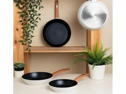 Discount Sartén Cocco Quid aluminio forjado /natural Ø28 cm Blanco