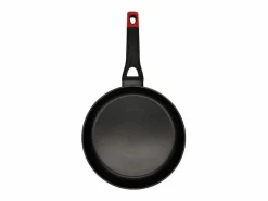 Pyrex Sartén Óptima+ aluminio forjado negro/rojo Ø24 cm
