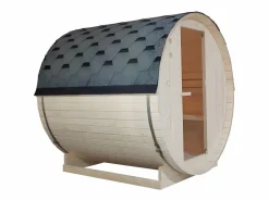 VOGUE SAUNA Sauna de exterior 4 plazas, Ancho 185 x Prof. 180 x Alt. 190 cm, ISOKYRO