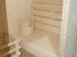 Sale Sauna de exterior 2 plazas, Ancho 185 x Prof. 120 x Alt. 190 cm, ISOKYRO Sauna De Exterior
