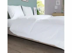 DODO Sábana ajustable 140 x 190 cm - algodón - 32 cm de grosor - Blanca