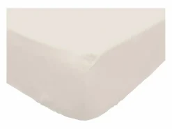 Soleil d'ocre Sábana bajera de polialgodón 140x190 cm PERCALE lino, por