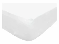 Outlet Soleil d'ocre Sábana bajera de polialgodón 200x200 cm PERCALE , por Blanco