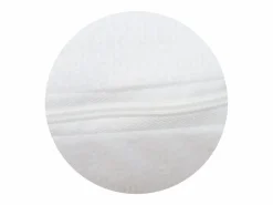 Discount Sábana bajera para bebé 60 x 120 cm con cremallera - 100% poliéster impermeable - Blanco Protector De Colchón