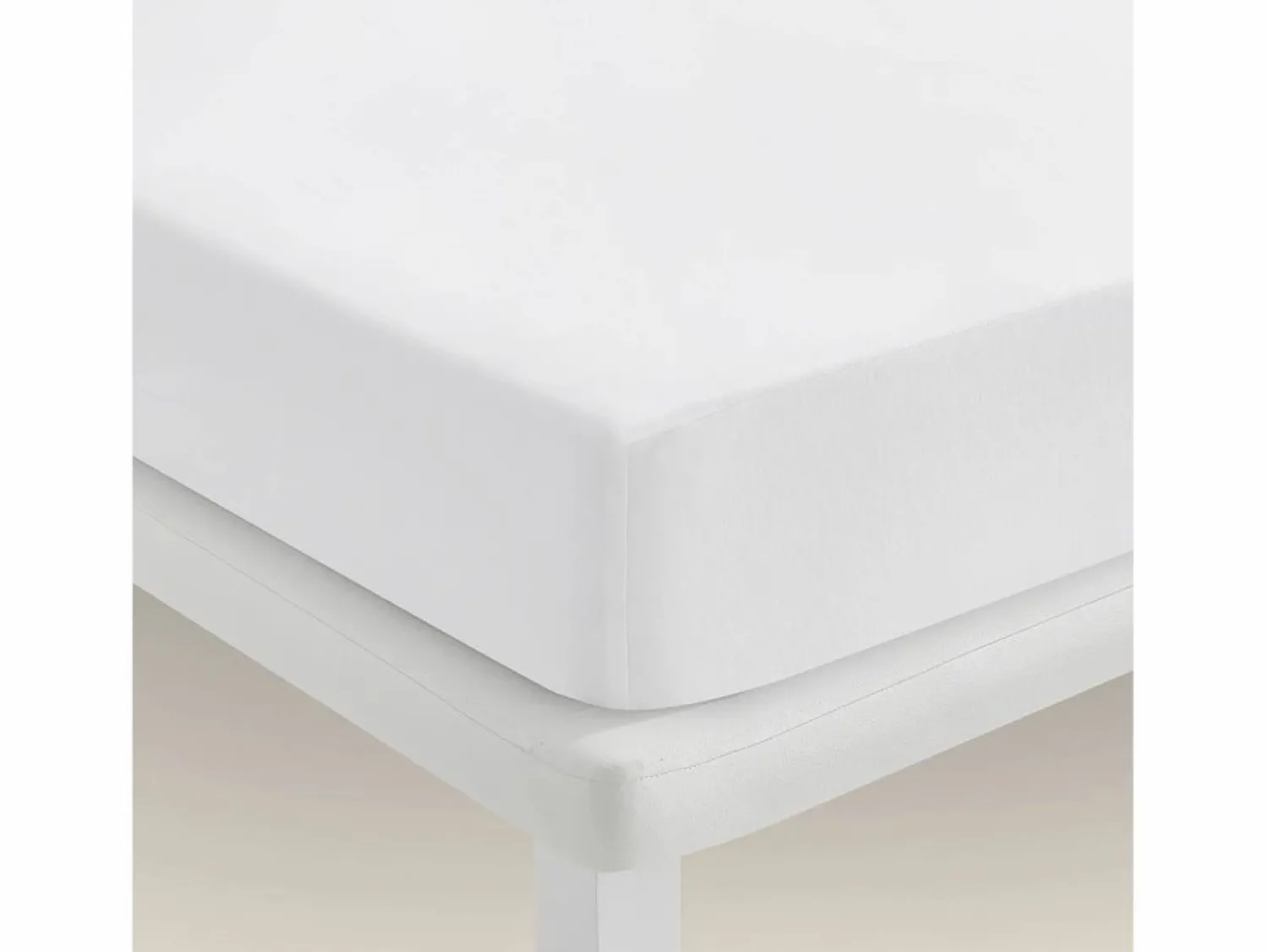 PIKOLIN Sábana bajera y protector colchón 105x196cm| PKH| 2 en 1| Impermeable