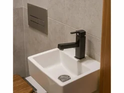 Online Essebagno Scoop mezclador lavabo Negro