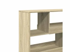 Separador de ambientes madera roble Sonoma 100x33x94,5 cm Librería