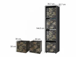 Vicco Separador de ambientes 142.5x33x36.2 ludus