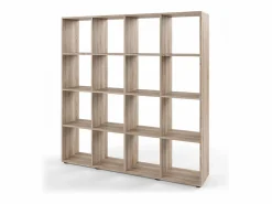 Sale Vicco Separador de ambientes sonoma 138.5x29x142.5 karree Color natural claro