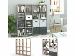 Sale Vicco Separador de ambientes sonoma 138.5x29x142.5 karree Color natural claro