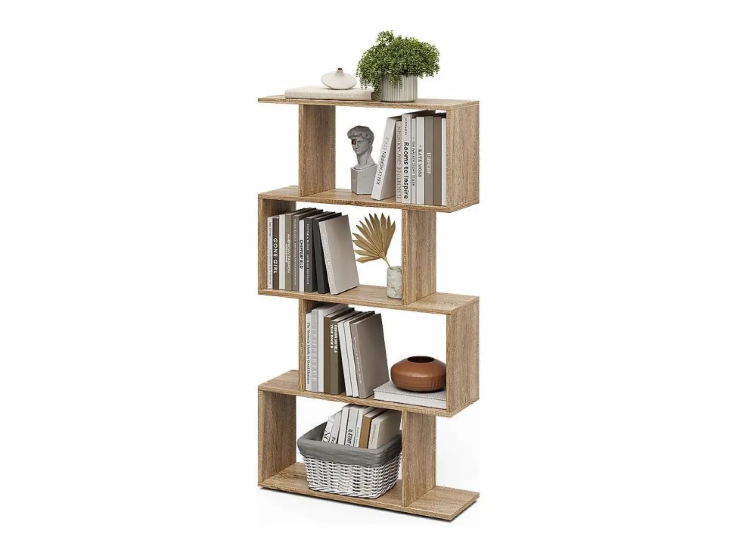 Best Separador de ambientes sonoma 70x23.8x132.1 levio Estantería