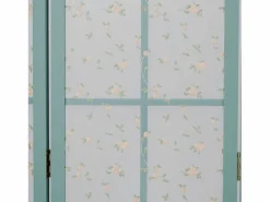 Outlet Separador de ambientes 170x120x2 cm Turquesa Estilo campestre Azul turquesa / Blanco
