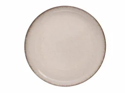 Best OZAIA Servicio de vajilla, platos, platos, de porcelana - 18 piezas - color - SANCHA Crema