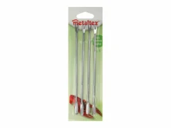 Online METALTEX Set 4 Pinchos MARISCO 18cm, Multicolor, Estandar Gris