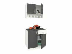 Set Cocina Berna haaus, Antracita/Blanco, L 80 cm