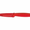 Clearance Set de 2 cuchillos Touch rojo, acero inoxidable 18/10, cuchillo de chef 13 cm y universal 9 cm, mangos ergonómicos Cubierto
