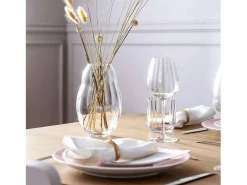 Set de 4 vasos de agua de cristal 250 ml, Rose Garden Vaso