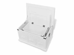 Discount Set de baúles de almacenamiento 2 unidades ES402873 Blanco