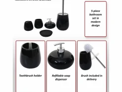 MCW Set de baño -C72 (5 piezas),