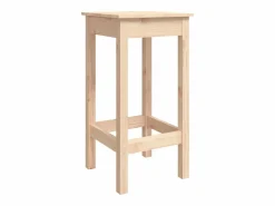 Clearance Set de bar 3 piezas madera maciza de pino Mesa Alta