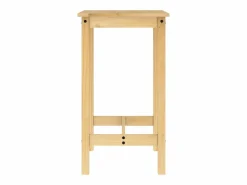 vidaxl Set de bar 5 piezas madera maciza de pino