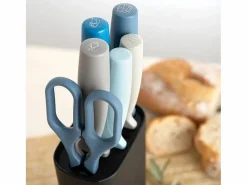 Set de cocina Ozon Quid 5 cuchillos + tijeras 21x13x8 cm