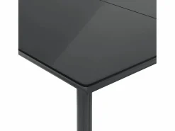 Clicnbuy Set de comedor de jardín 7 piezas y cojines ratán sintético
