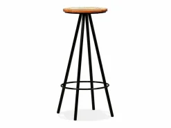 vidaxl Set de muebles de bar 7 piezas madera de acacia y reciclada