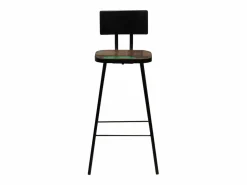 Best vidaxl Set de muebles de bar 5 pzas madera maciza reciclada Multicolor
