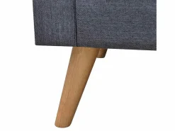 Clearance vidaxl Set de sofás de 2 y 3 plazas de tela oscuro Gris