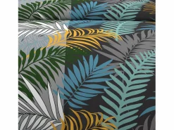 Set funda nórdica de algodón 57 hilos 240x220 cm JUNGLE blue Ropa De Cama|Juego De Sábanas