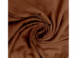 Soleil d'ocre Set funda nórdica de microfibra lavada 140x200 cm BOHEME terra, por Intemporel