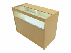 Set Mostradores Comerciales con Luz LED 