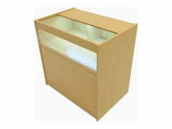 Monstershop Set Mostradores Comerciales con Luz LED 