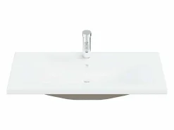 vidaxl Set muebles de baño 5 piezas madera ingeniería hormigón