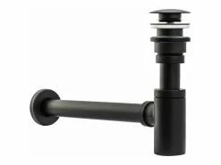 Discount Sifón De Lavabo Klik-Klak Universal Black Old Cañería